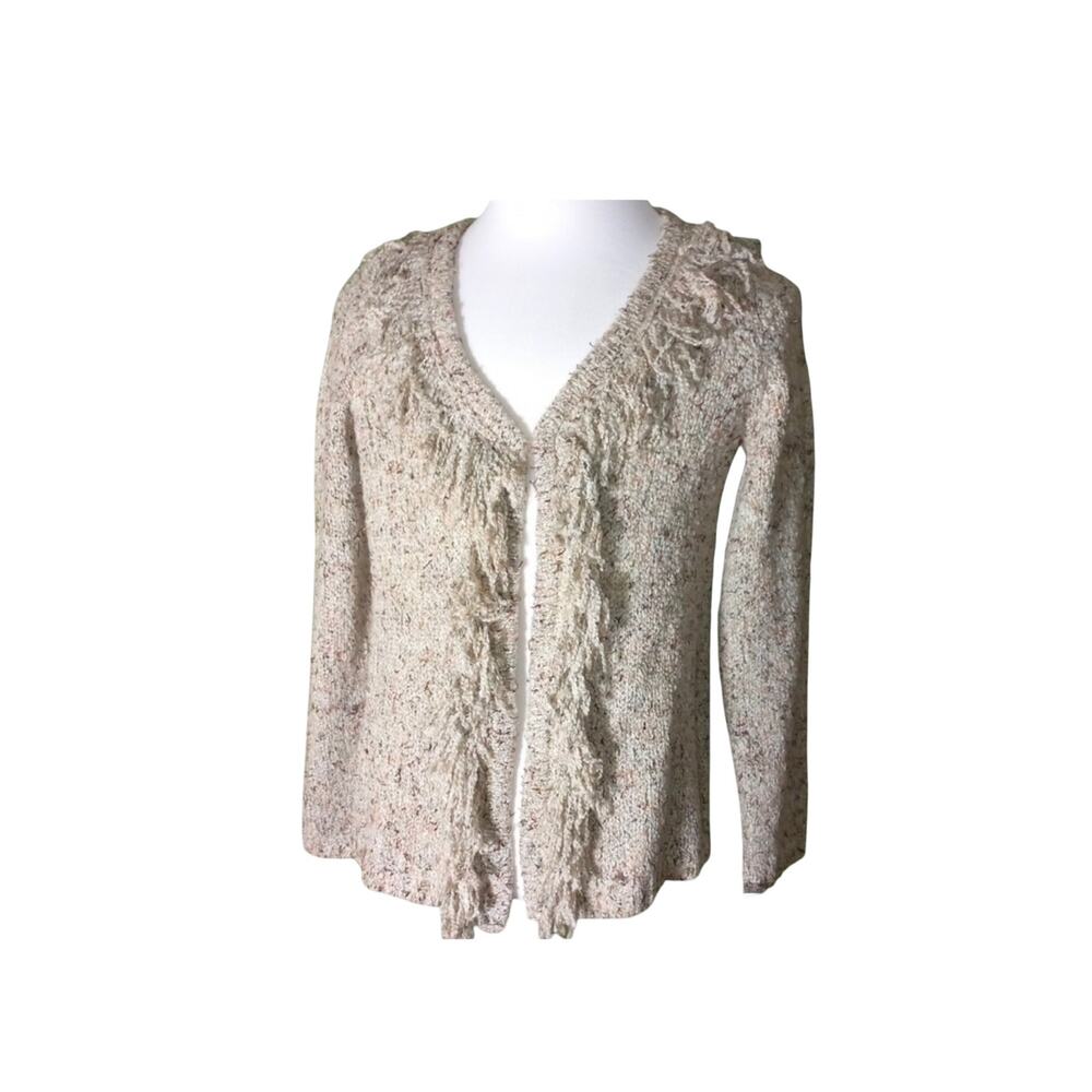Elegant Christopher & Banks Cardigan Sweater Open Front  Size Medium